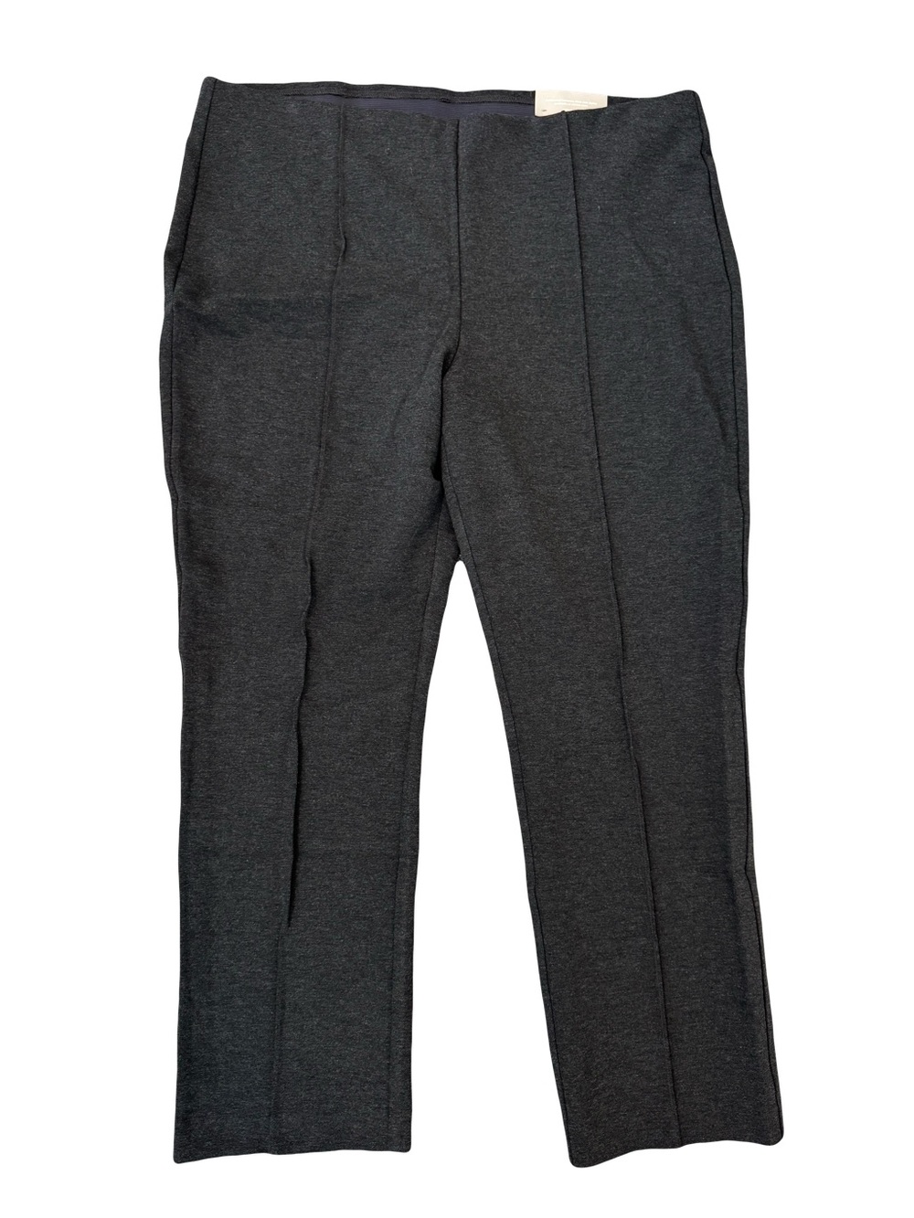 Chico’s  Women’s  XL  Charcoal  Gray  So  Slimming  Juliette  Straight  Leg